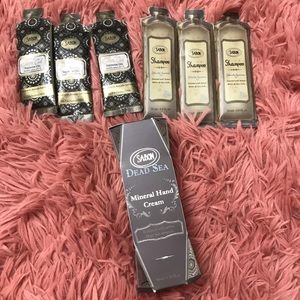 Sabon Mineral Hand Cream and Shampoo shower oil